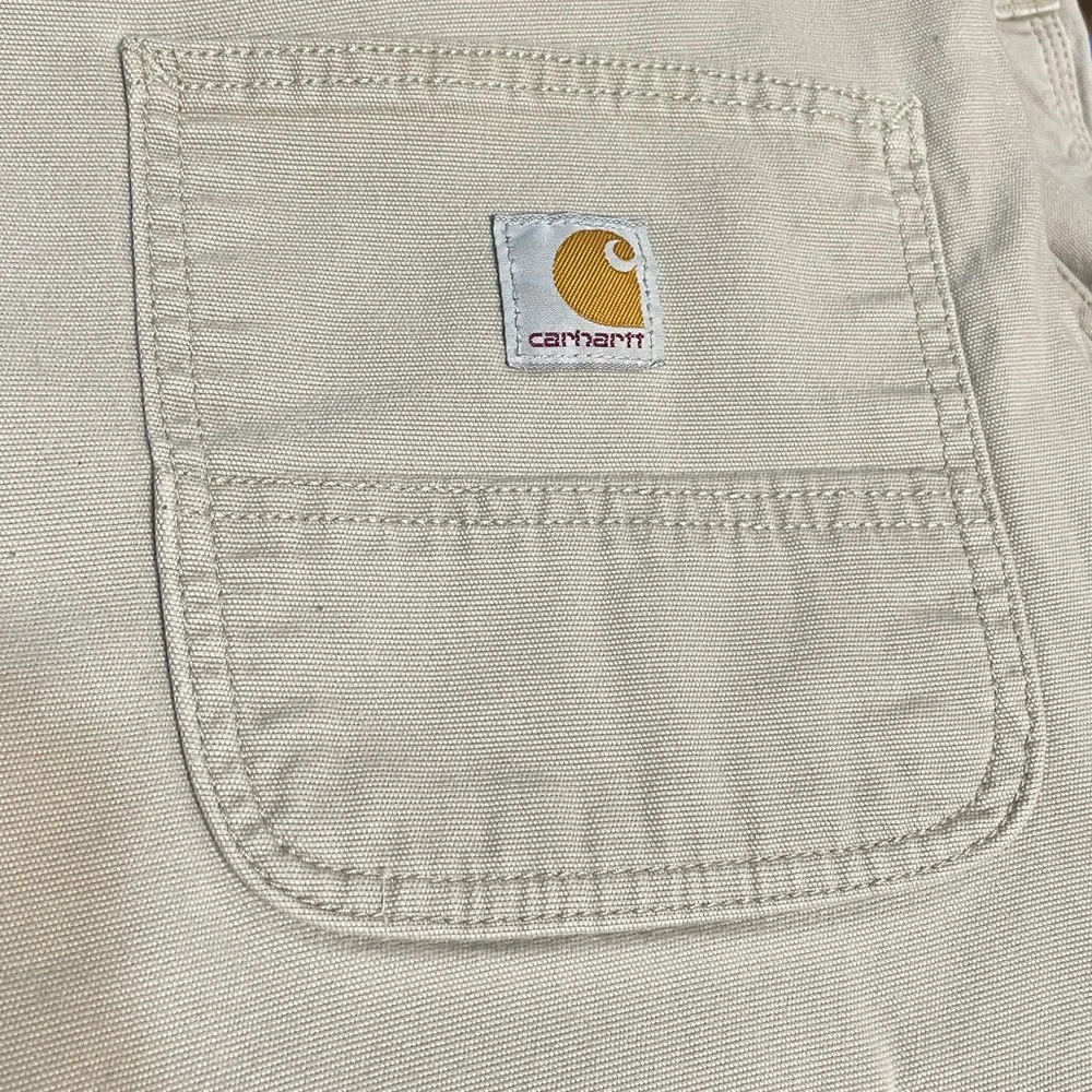 2 Pairs Carhartt Men's Rugged Flex Relaxed Fit Canvas Work Shorts Size 40
